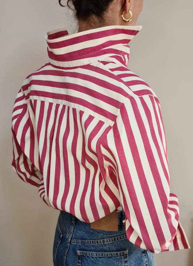 BUOY Red Striped Shirt